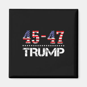 Imán Bandera de Trump 2024 (en broma) lleva a Estados U