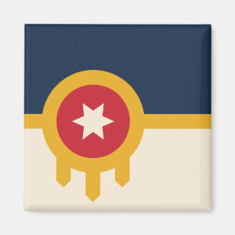 Imán Bandera de Tulsa (Oklahoma)