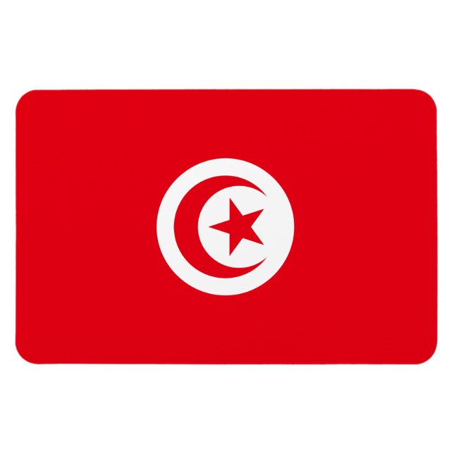 Imán Bandera de Túnez (Horizontal)