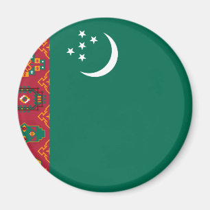 Imán Bandera de Turkmenistán, Turquía