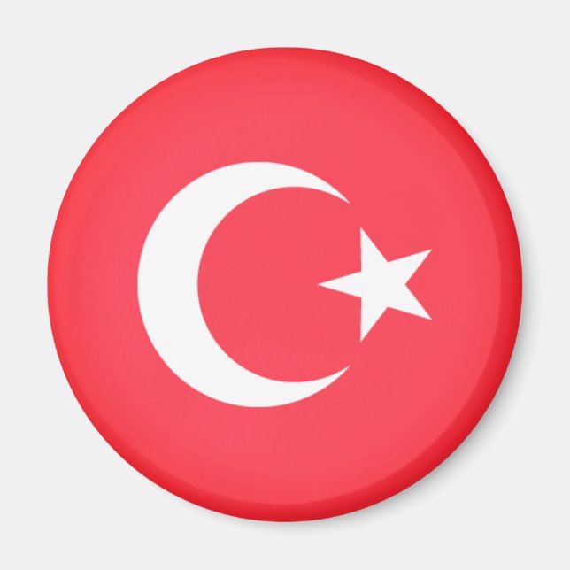 Imán Bandera de Turquía (Frente)