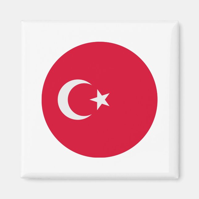 Imán Bandera de Turquía (Frente)