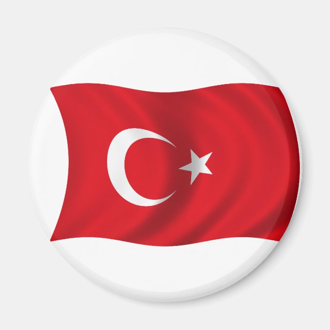 Imán Bandera de Turquía (Frente)