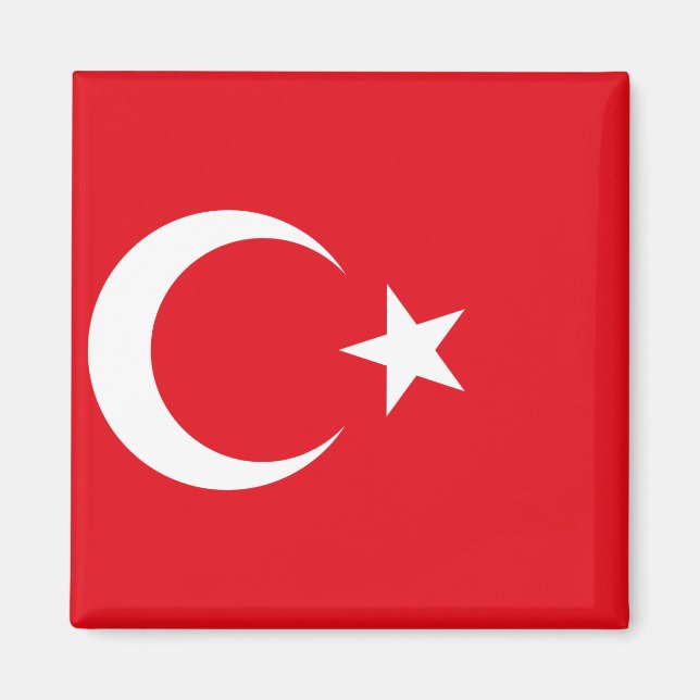 Imán Bandera de Turquía (Frente)