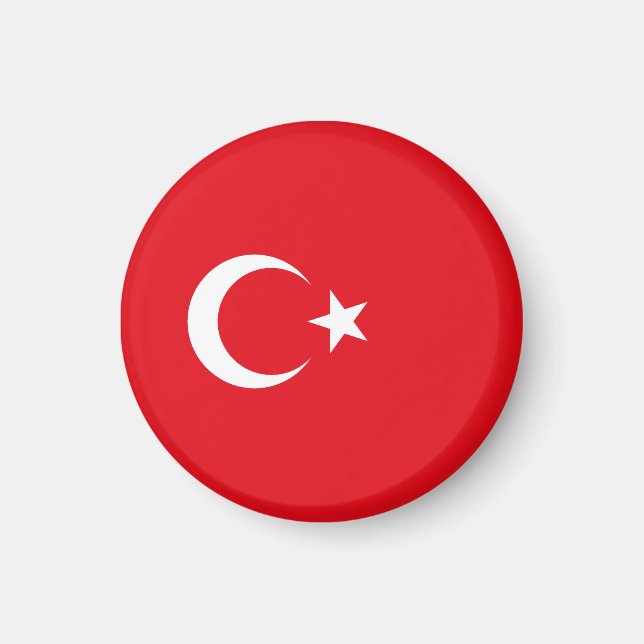 Imán Bandera de Turquía (Frente)