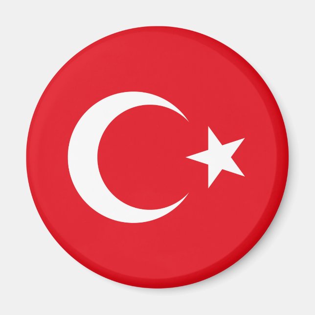 Imán Bandera de Turquía (Frente)