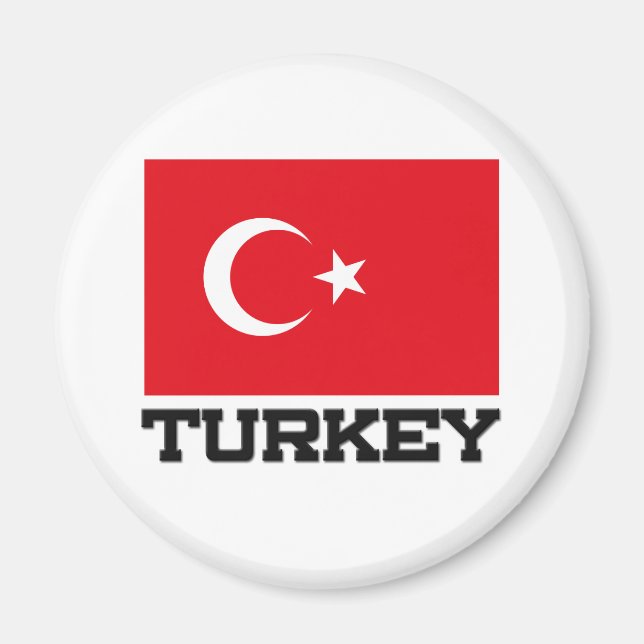 Imán Bandera de Turquía (Frente)