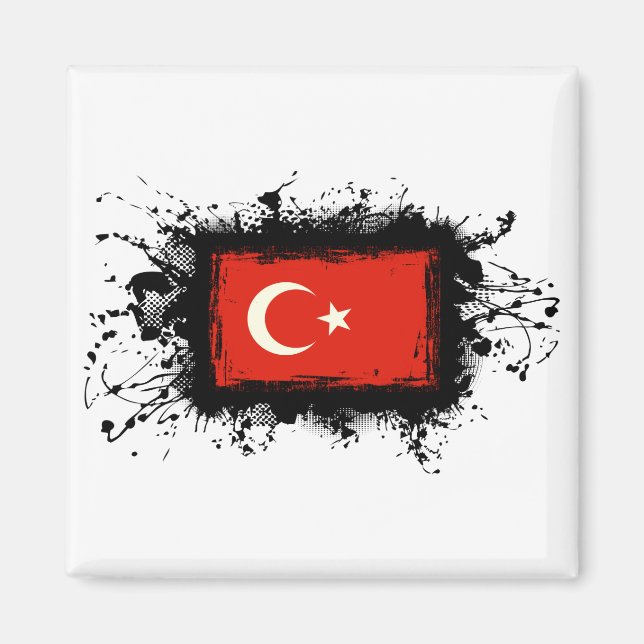 Imán Bandera de Turquía (Frente)