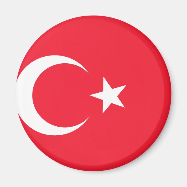 Imán Bandera de Turquía (Frente)