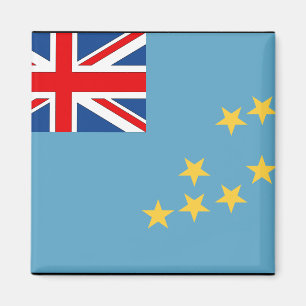 Imán Bandera de Tuvalu