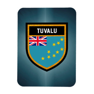 Imán Bandera de Tuvalu