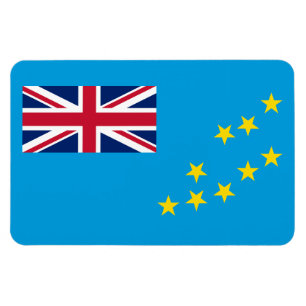 Imán Bandera de Tuvalu