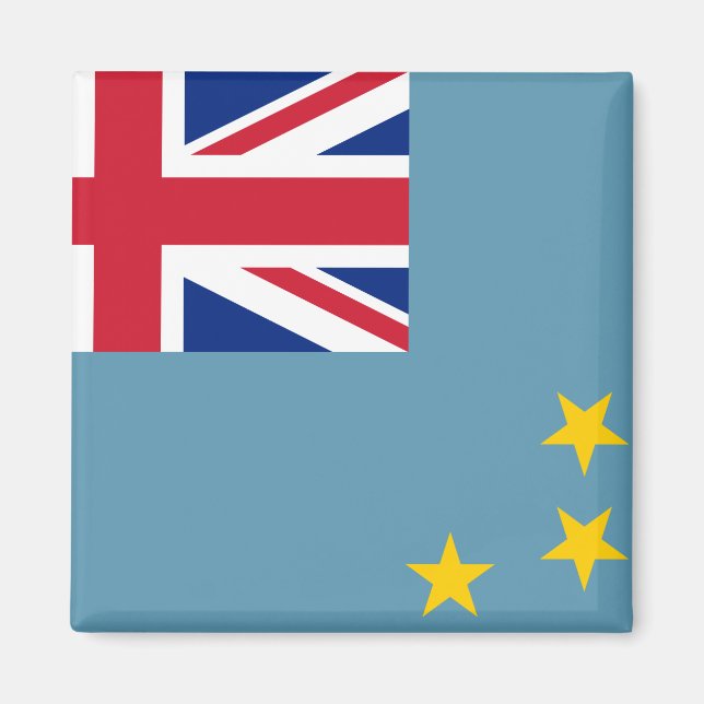 Imán Bandera de Tuvalu (Tuvaluan) (Frente)