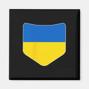 Imán Bandera de Ucrania con bolsillo impreso de la band
