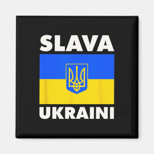 Imán Bandera de Ucrania Orgullo País Slava Ukraini 2