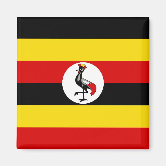 Imán Bandera de Uganda (Frente)