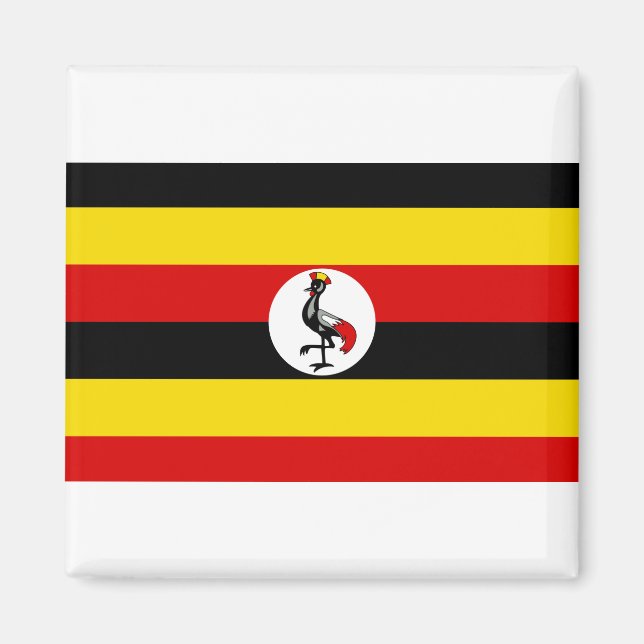 Imán Bandera de Uganda (Frente)