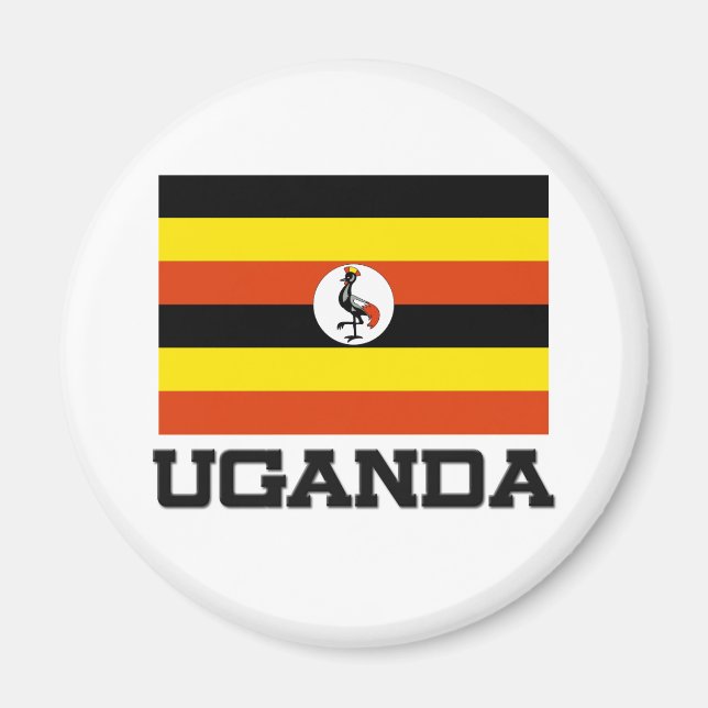 Imán Bandera de Uganda (Frente)