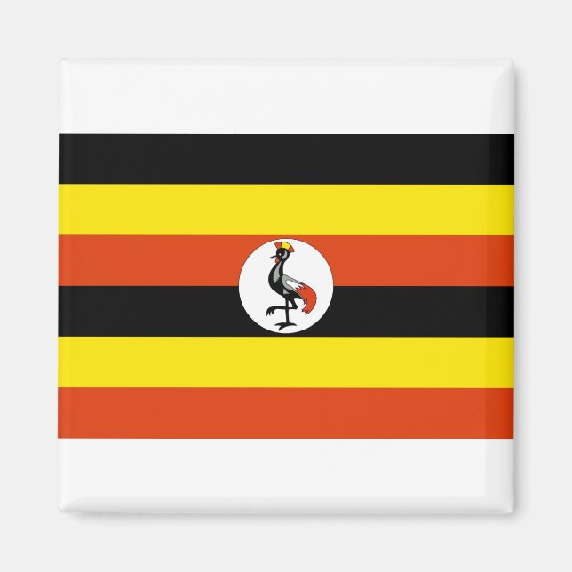 Imán Bandera de Uganda (Frente)
