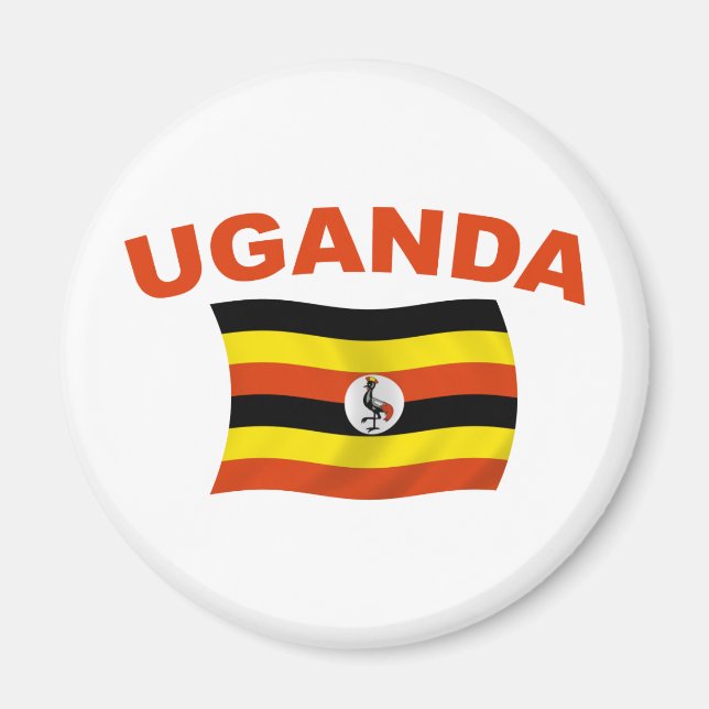 Imán Bandera de Uganda (Frente)