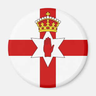 Imán Bandera de ultramar de Irlanda del Norte