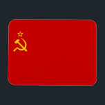 Imán Bandera de URSS<br><div class="desc">Bandera de URSS Unión de Repúblicas Socialistas Soviéticas</div>