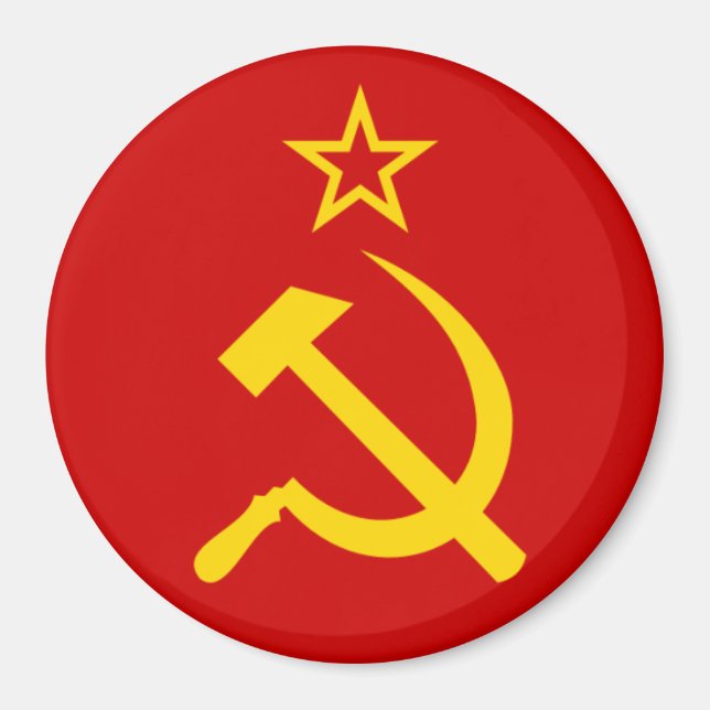 Imán Bandera de URSS (Frente)