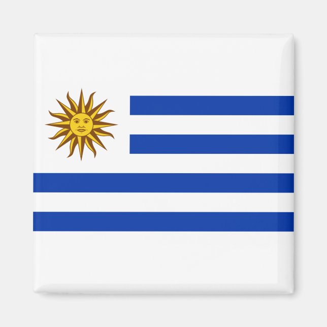 Imán Bandera de Uruguay (Frente)