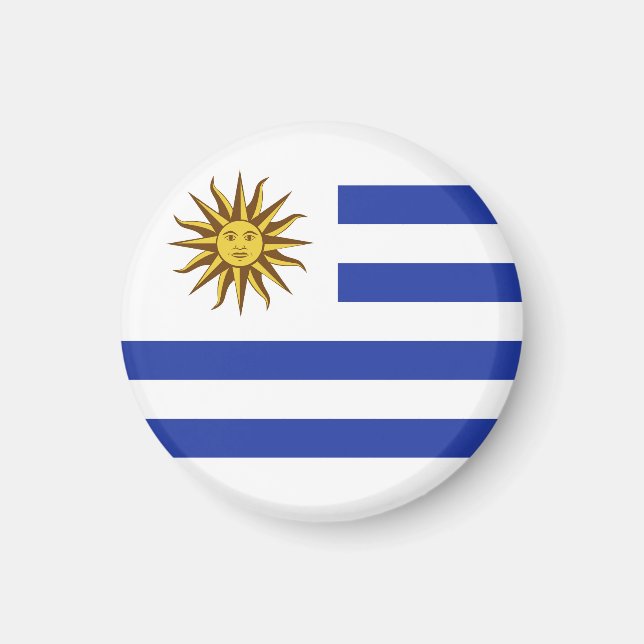 Imán Bandera de Uruguay (Frente)
