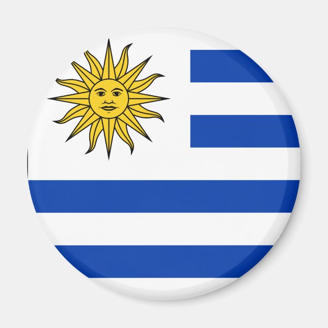 Imán Bandera de Uruguay (Frente)