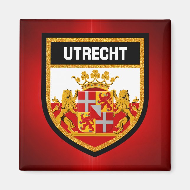 Imán Bandera de Utrecht (Frente)