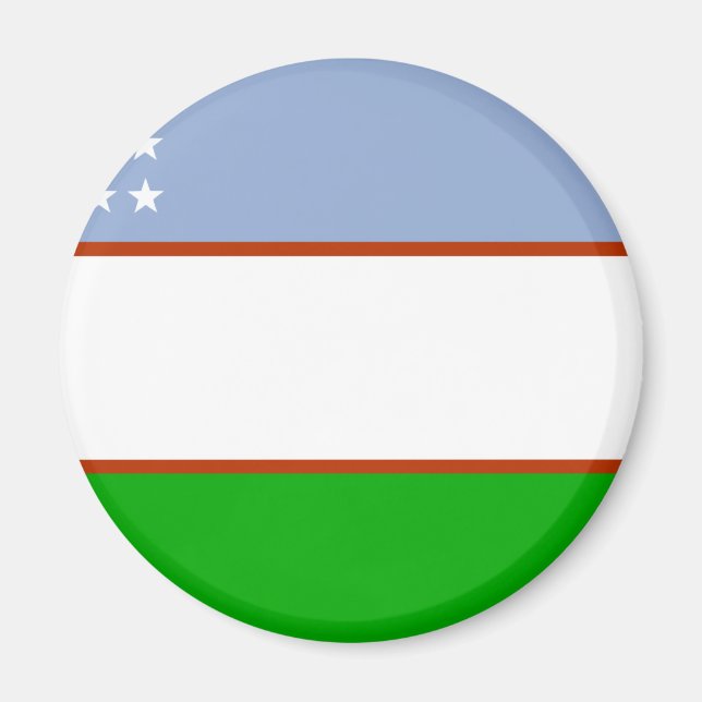 Imán Bandera de Uzbekistán (Frente)
