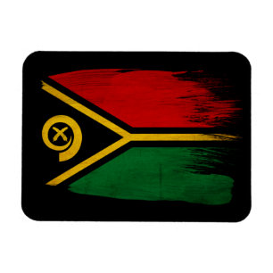 Imán Bandera de Vanuatu