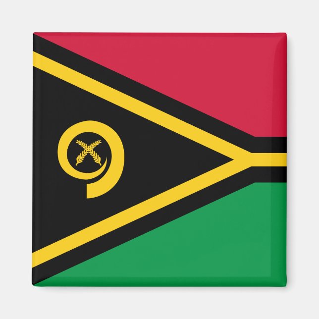 Imán Bandera de Vanuatu (Frente)