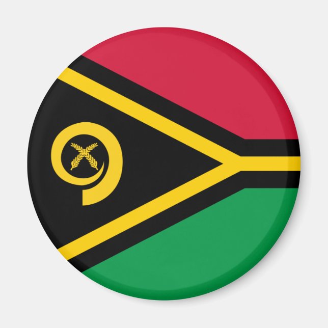 Imán bandera de vanuatu (Frente)