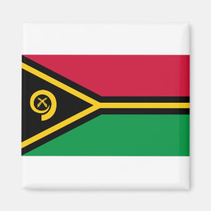 Imán Bandera de Vanuatu