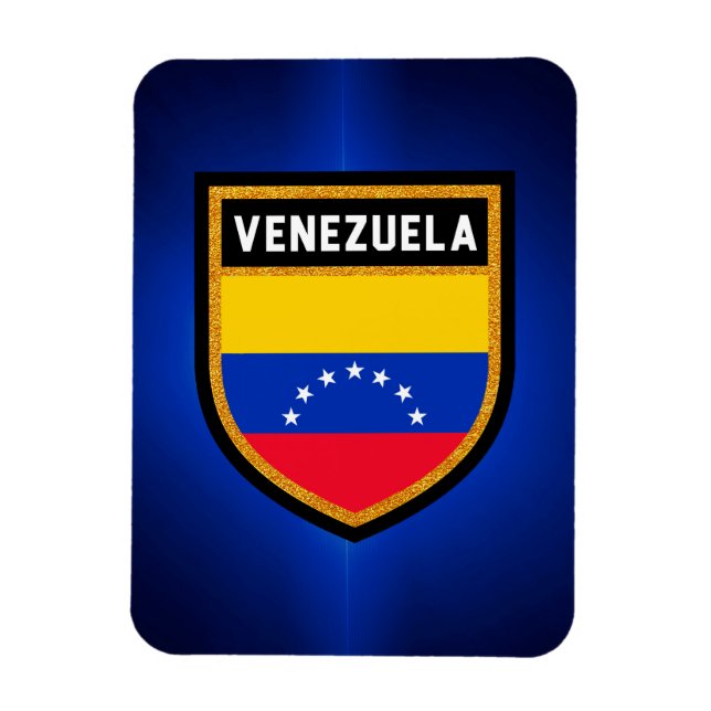 Imán Bandera de Venezuela (Vertical)