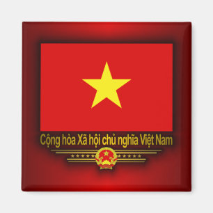 Imán Bandera de Vietnam