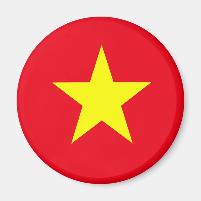 Imán Bandera de Vietnam (Frente)