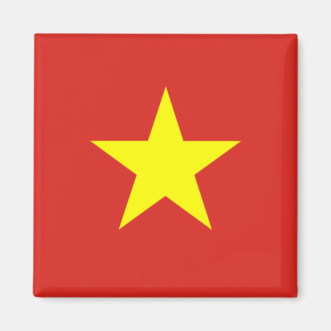 Imán Bandera de Vietnam (Frente)