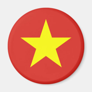 Imán bandera de vietnam