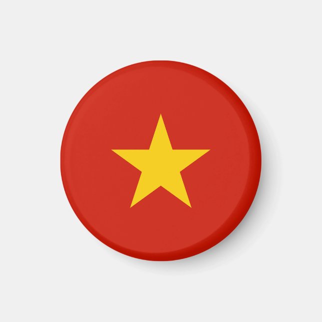 Imán Bandera de Vietnam (Frente)