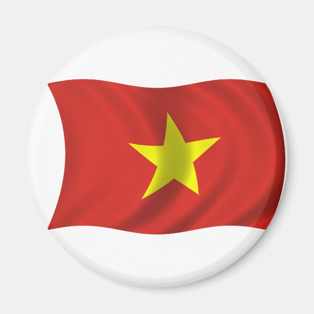 Imán Bandera de Vietnam (Frente)