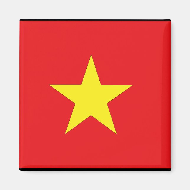 Imán Bandera de Vietnam (Frente)