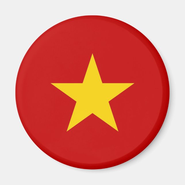 Imán Bandera de Vietnam (Frente)