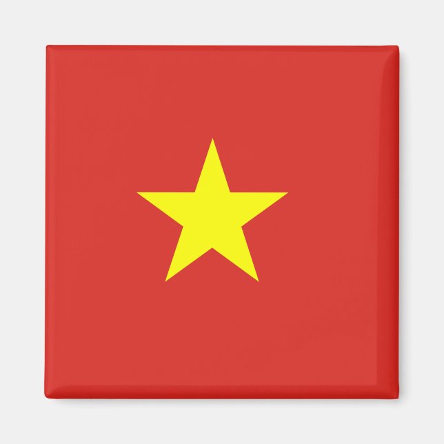 Imán Bandera de Vietnam (Frente)