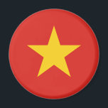 Imán Bandera de Vietnam - Quech kỳ Viene Nam<br><div class="desc">Bandera de Vietnam - Cano đæsao vàng - Quoc kỳ Viene t Nam - Bandera nacional de la República Socialista de Vietnam</div>