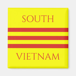 Imán bandera de vietnam sur