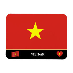 Imán Bandera de Vietnam y viaje a Vietnam / Vietnam
