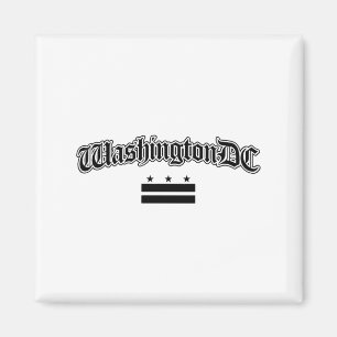 Imán Bandera de Washington Dc Recuerdo Hombres Mujeres 